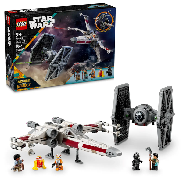 TIE Fighter & X-Wing Mash-up 75393 - New LEGO Star Wars Set