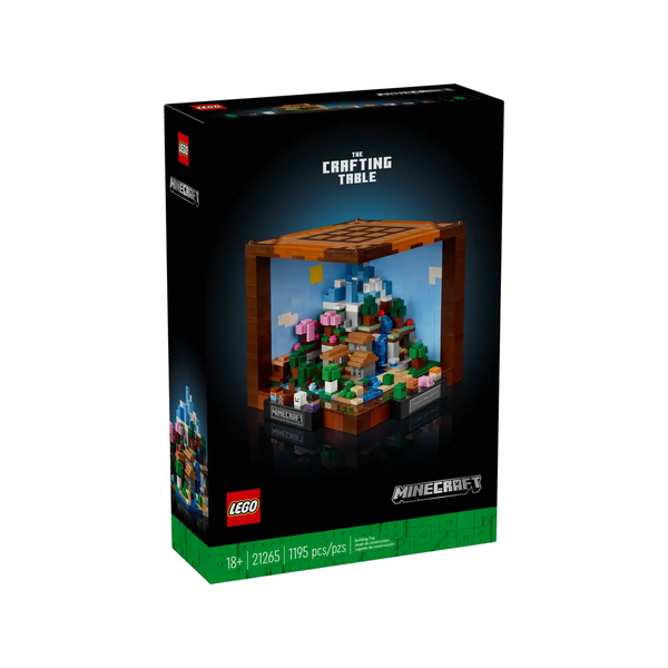 The Crafting Table 21265 - New LEGO Minecraft Set