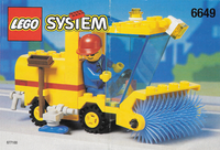 6649 Street Sweeper - Certified Used, 100% Complete LEGO Town Set