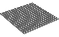 Light Bluish Gray - 5"x5" LEGO® Plate