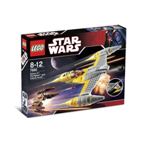 7660 Naboo N-1 Starfighter with Vulture Droid [Certified Used, 100% Complete, Retired, Vintage]