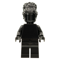 Everyone is Awesome Black - Monochrome Minifigure