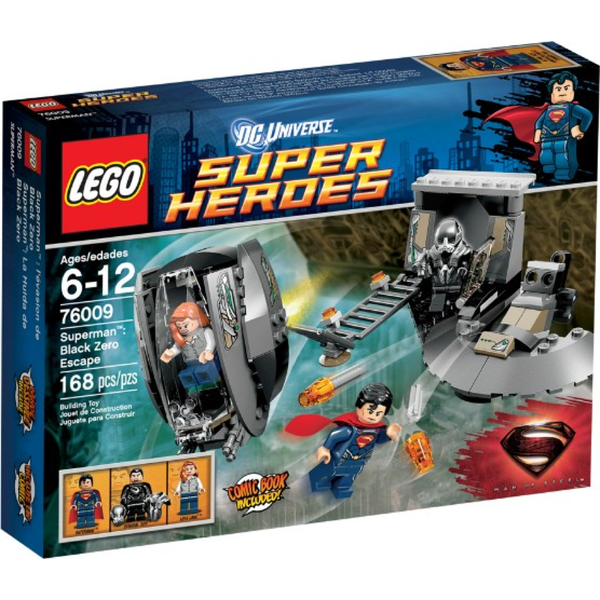 76009 Superman: Black Zero Escape [New, Sealed, Retired]