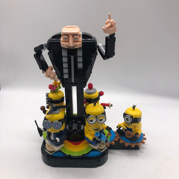 Brick-Built Gru and Minions 75580 - Used LEGO Minions Set