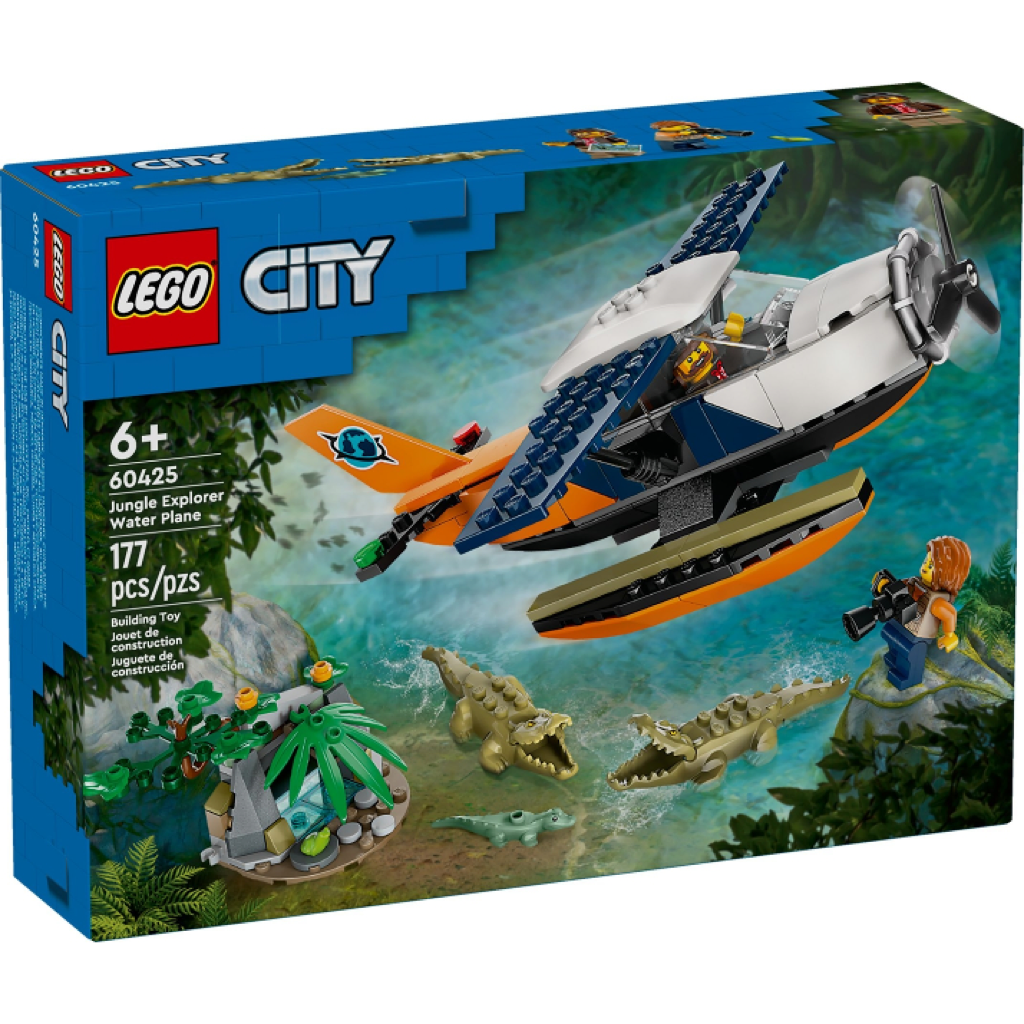 Jungle Explorer Water Plane 60425 - New LEGO City Set – Bricks ...
