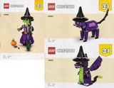 40562 Mystic Witch - Certified Used, 100% Complete LEGO Creator Set