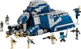 LEGO Star Wars Epic Battle Set [3 SETS IN ONE]: (75435 Battle of Felucia Separatist MTT, 75431 327th Star Corps Clone Troopers Battle Pack, 30708 Millennium Falcon Polybag)