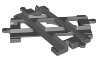 Duplo Train Track Crossover