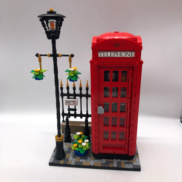 Red London Telephone Box 21347 - Used LEGO Ideas Set