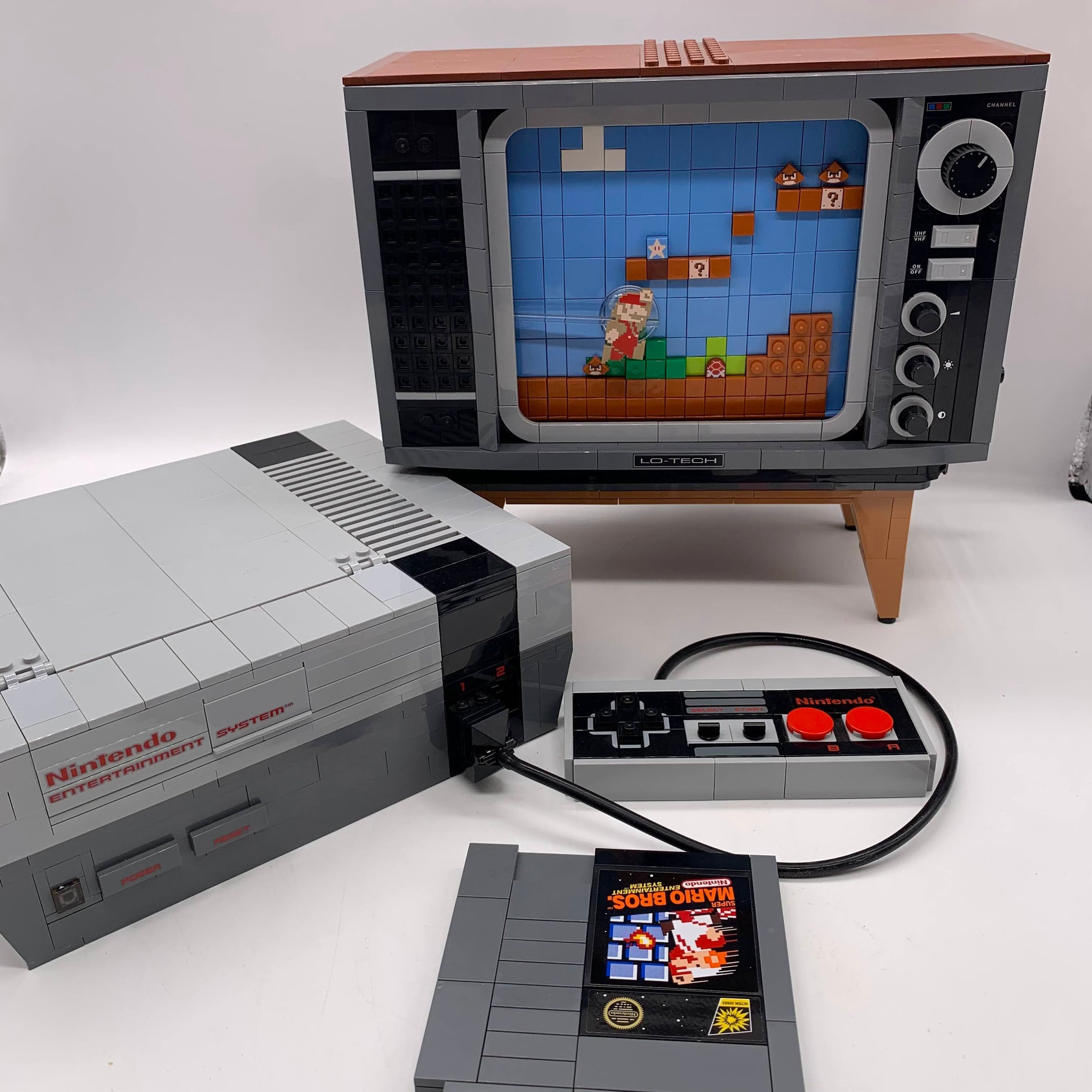 Nes Replica Nes Lego Pre Order Mario Bros Super Mario Nes Lego