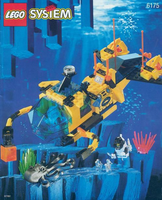 6175 Crystal Explorer Sub - Certified Used, 100% Complete LEGO Aquazone Set