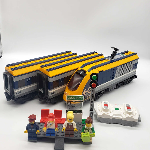 Passenger Train 60197 Used LEGO City Set – Bricks Minifigs Eugene