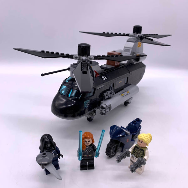 Black Widow's Helicopter Chase 76162 - Used LEGO Marvel Set