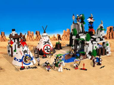 6766 Rapid River Village - Certified Used, 100% Complete LEGO Western Set