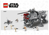 75337 AT-TE Walker - Certified Used, 100% Complete LEGO Star Wars Set