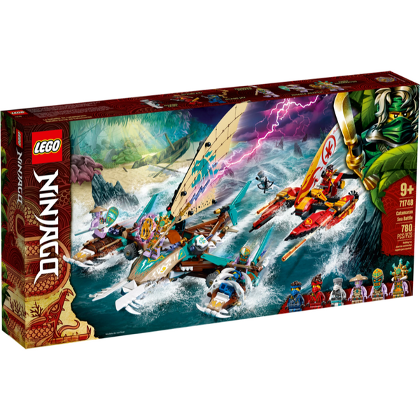 71748 Catamaran Sea Battle - New, Sealed, Retired LEGO Ninjago Set