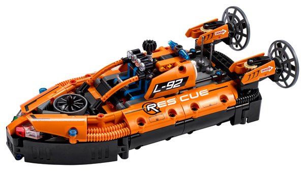 42120 Rescue Hovercraft - Certified Used, 100% Complete LEGO Technic Set