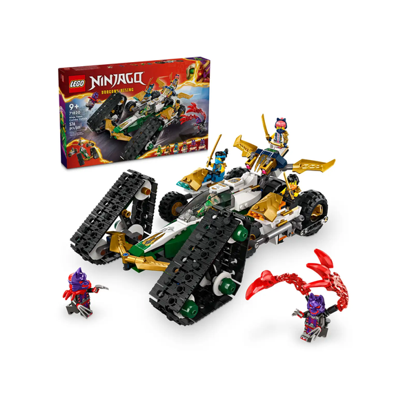 Ninja Team Combo Vehicle 71820 New LEGO Ninjago Set Bricks Minifigs Eugene