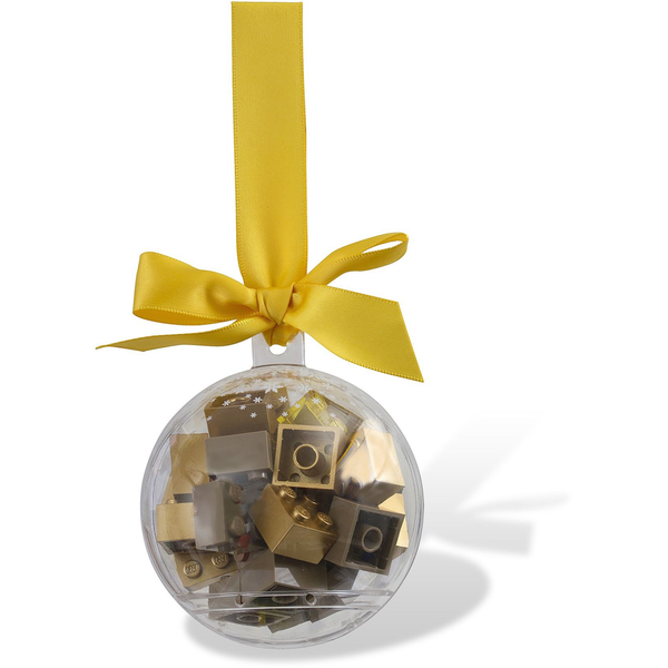 Holiday Bauble with Gold Bricks - New LEGO Holiday Ornament