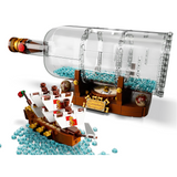 Ship in a Bottle (21313 re-release) 92177 - Certified Used, 100% Complete LEGO Ideas Set