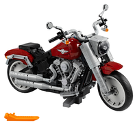 10269 Harley-Davidson Fat Boy - Certified Used, 100% Complete LEGO Creator Expert Set
