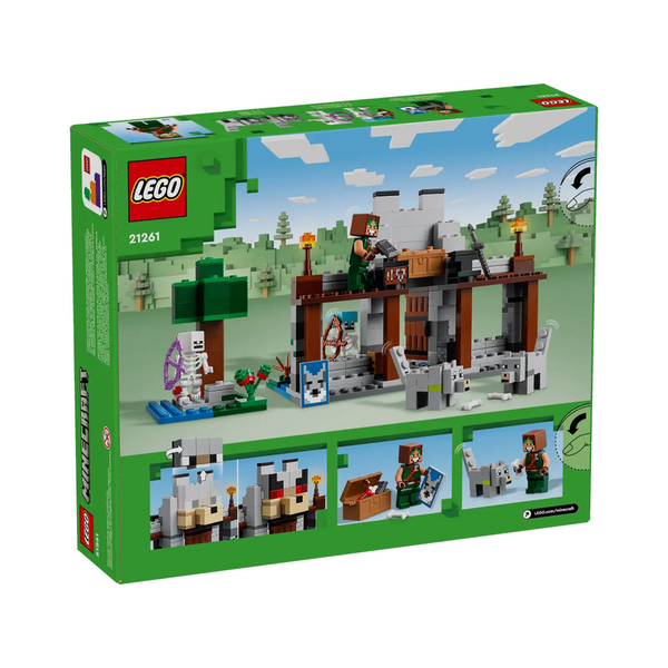 The Wolf Stronghold 21261 - New LEGO Minecraft Set – Bricks & Minifigs ...