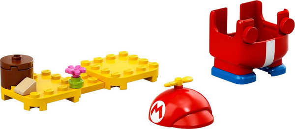 71371 Propeller Mario Power-Up Pack + 71373 Builder Mario Power-Up Pack - Certified Used LEGO Super Mario Sets 2-Pack