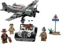 77012 Fighter Plane Chase - Certified Used, 100% Complete LEGO Indiana Jones Set