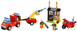 10740 Fire Patrol Suitcase - Certified Used, 100% Complete LEGO Juniors Set