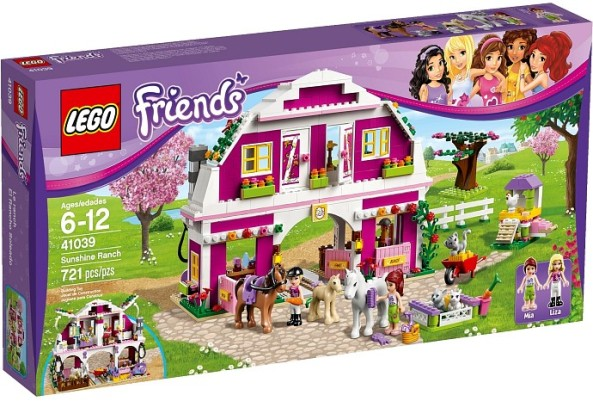 41039 Sunshine Ranch - New, Sealed, Retired LEGO Friends Set