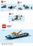 60368 Arctic Explorer Ship - Certified Used, 100% Complete LEGO City Set
