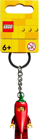 Chili Girl Key Chain