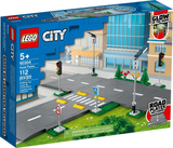 60304 Road Plates - Certified Used, 100% Complete LEGO City Set