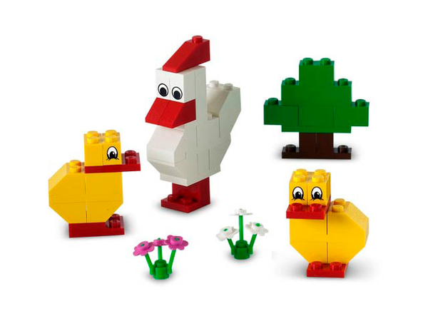 10169 Chicken & Chicks Polybag - New, Sealed, Retired LEGO Easter Set
