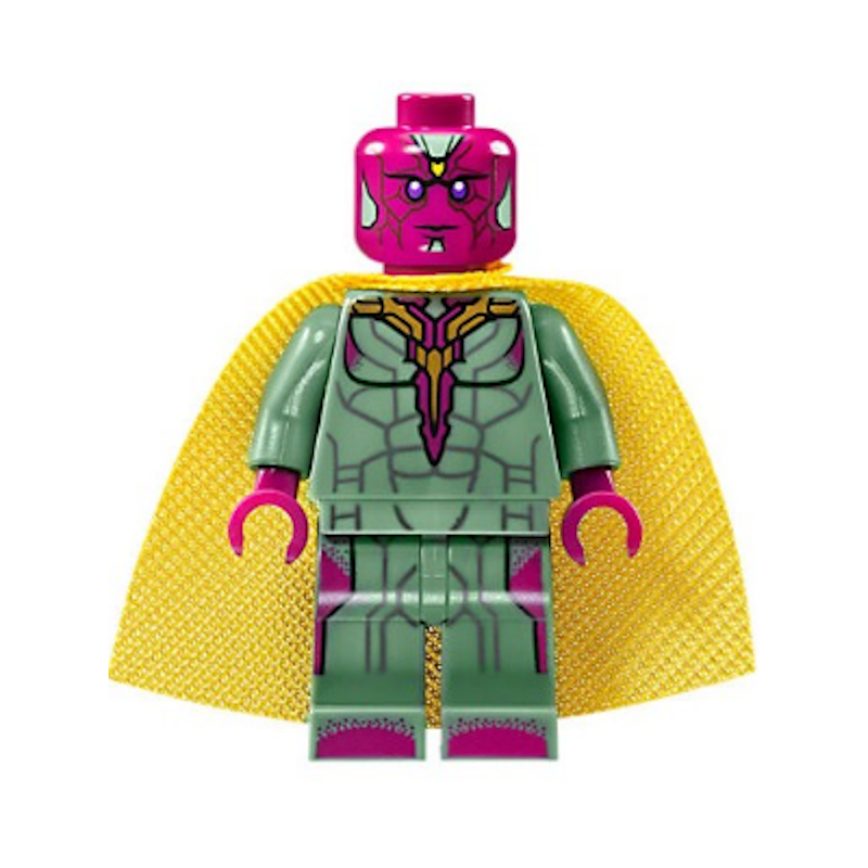 HERO VISION29.37.38.41.65.71ヒーローヴィジョ Vision - LEGO® Marvel™ Super Heroes Minifigure – Bricks