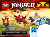 71701 Kai's Fire Dragon - Certified Used, 100% Complete LEGO Ninjago Set