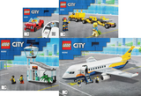 60262 Passenger Airplane - Certified Used, 100% Complete LEGO City Set