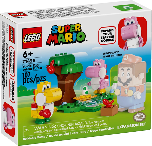 71428 Yoshis' Egg-cellent Forest Expansion Set - New LEGO Super Mario Set