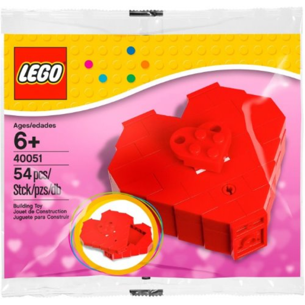 Valentine's Day Heart Box - New, Sealed LEGO® Set