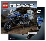 42063 BMW R 1200 GS Adventure - Certified Used, 100% Complete LEGO Technic Set