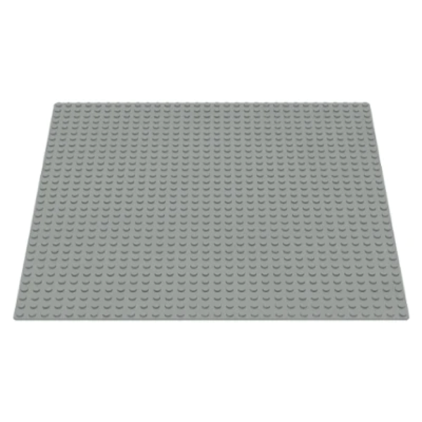 Light Gray - Medium LEGO®-compatible plate 10"x10"