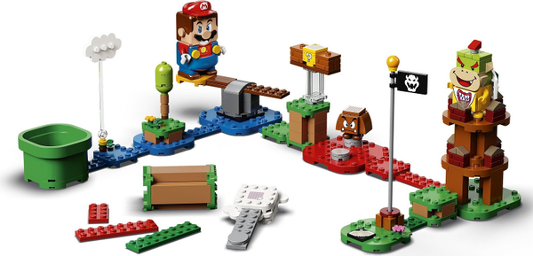 71360 Adventures with Mario - Starter Course - Certified Used, 100% Complete LEGO Super Mario Set