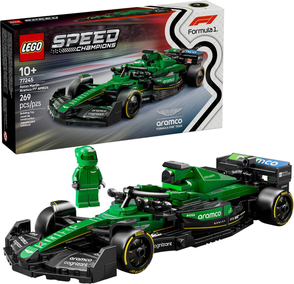 77245 Aston Martin Aramco F1 AMR24 F1 Race Car - New LEGO Speed Champions Set