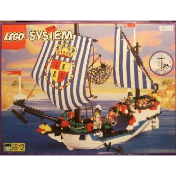 Flagship 6280 - Certified LEGO® Pirates™️ Set – & Minifigs