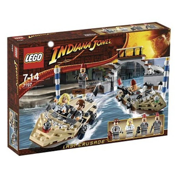 Venice Canal Chase 7197 Certified Used 100 Complete LEGO Indiana J Bricks Minifigs Eugene
