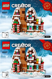 40337 Mini Gingerbread House - Certified Used, 100% Complete LEGO Christmas Set