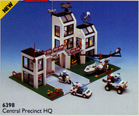 6398 Central Precinct HQ - Certified Used, 100% Complete LEGO Town Set