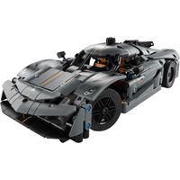 Koenigsegg Jesko Absolut Grey Hypercar 42173 - New LEGO Technic Set