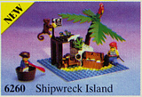 6260 Shipwreck Island - Certified Used, 100% Complete LEGO Pirates Set