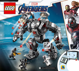 76124 War Machine Buster - Certified Used, 100% Complete LEGO Marvel Super Heroes Set